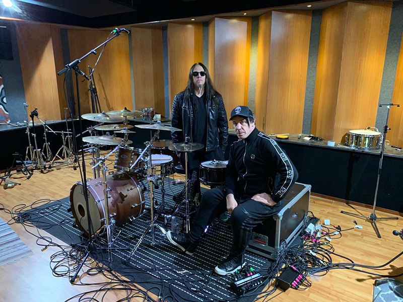 Дуэт Lindemann на студии